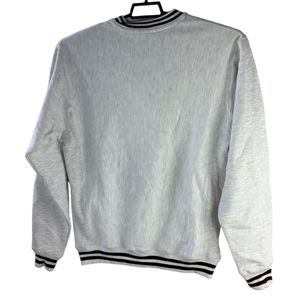 NWT Champion Reverse Weave Crew Loyola University Sweatshirt Gray Size Medium - Picture 8 of 9
